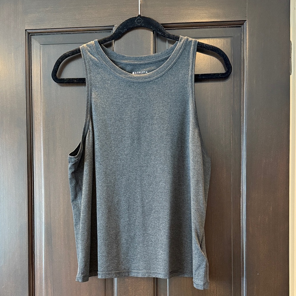 ATHLETA  Women's DARK Gray workout Tank Top